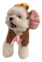Disfraz Para Perro Gato Halloween Con Forma De Queso Y Ratón