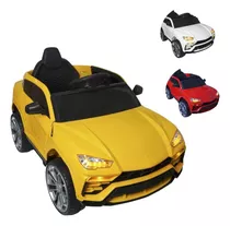 Carro A Bateria Crianças Lamborghini Bw029 Amarelo 110v/220v