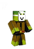 Boneco Minecraft Jogo Gamer Youtuber Stick 35cm Algazarra