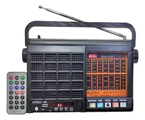 Rádio  Motobras Rm-pu32ac Am Fm Bluetooth 7 Faixas Analógico 110v/220v  Portátil  Cor  Preto