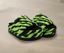 Sandalias Verde Fluor