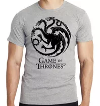 Camiseta Infantil Game Of Thrones Dragão Serie Heros