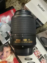 Lente Cámara Nikon 55-200