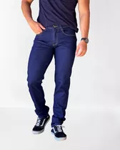 Calça Masculina Jeans Reforçada Com Elastano Tecido Premium