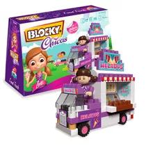 Blocky Chicas Food Truck Con 65 Piezas Original Cantidad De Piezas 65