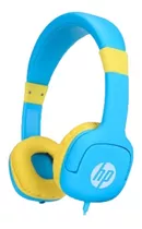 Audífono Hp Infantil Dhh-1600 Over-ear Jack 3.5mm Color Celeste