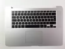 Top Case Palm Rest Touchpad Teclado Para Macbook Pro A1398