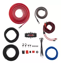 Kit De Cables Y Conectores Ds18 Ds-ampkit8, 3000w, Calibre 8