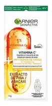 Garnier Skin Active Vitamina C En Ampolleta Mascarilla De Tela