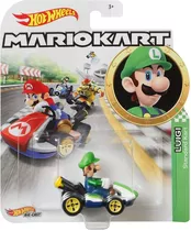 Hot Wheels Mariokart Mario Standard Escala 1:64 Mide 6 Cm.