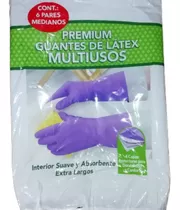 Guantes De Látex Multiusos Premium, Extra Largos Clean Ones