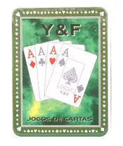 Cartas Poker En Lata 85pcs 9*6cm