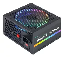 Fonte Gamer Vinik Dash 500w Real Com Fan Led Rgb Vfg500wpr