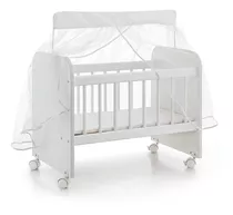 Berço Para Boneca Com Enxoval - Sonno Baby Cor Branco