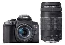 Kit Canon Eos 850d + Zoom Ef-s 18-55mm Is Stm + Ef 75-300mm