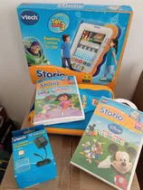 Combo De Storio Vtech E-book  Aprender Inglés Para Niños