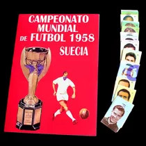 ¬¬ Álbum Fútbol Mundial Suecia 1958 Disgra Pegar Zp