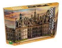 Puzzle 1500 Peças Panorama Castelo De Chambord