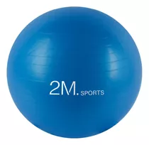 Pelota Esferodinamia Fitness Pilates Yoga 55 Cm Azul