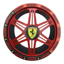Carretilha 26cm Linha Pipa Rolamentos Customizada Ferrari 
