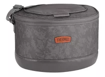 Lonchera Termica Thermos 06 Latas 100% Impermeable Hermético Color Gris