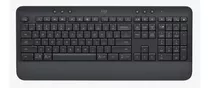 Teclado Logitech Signature K650 Inalámbrico Bluetooth 5.1 Color Del Teclado Negro Idioma Español España