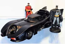 Batmobile 1/18 Batman Returns Hot Wheels + 15 Figuras Accion