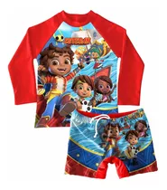 Conjunto De Traje De Baño Niño Santiago De Los Mares