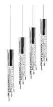 Colgante 4 Luces Viena 1524 Con Ledg9 Strass  Rd Conahora18