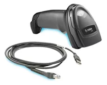 Leitor Zebra Ds2208 Imager 2d Sem Suporte Qrcode (zbr01) Cor Preto Tipo De Conector Do Cabo Usb 4.5v - 5.5v