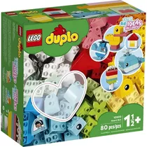 Blocos De Montar Legoduplo Heart Box 80 Peças Em Caixa