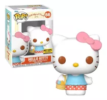 Hello Kitty Con Canasta Funko Pop 66 / Hot Topic Exclusivo