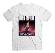 Remera Maria Becerra Tour -premium/urbano/musica