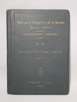 Antiguo Reglamento Teléfonos Públicos Estado 1936 Mag 59313