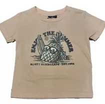 Remera Rusty Runts Relaxed