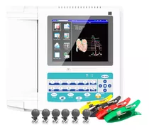 Electrocardiógrafo Táctil 12 Canales Ecg 1200g - Topmedic