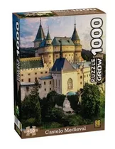 Quebra Cabeça Puzzle Castelo Medieval 1000 Peças Grow