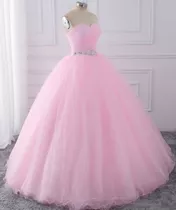 Vestido De 15 Años Con Miriñaque