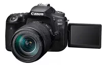 Cámara Canon Eos 90d C/ Lente Ef 18-135 Is Nano Usm 4k Nuevo