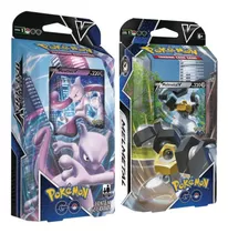 2 Deck Pokémon Tcg Mewtwo V E Melmetal V - Pokémon Go 