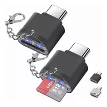 2pzs Lector Tarjetas Micro Sd Alta Velocidad Usb Tipo C 3.1