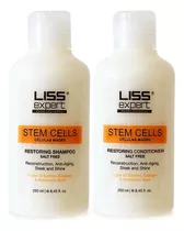 Kit Shampoo Y Acondicionador Celulas Madre Liss Expert 250ml