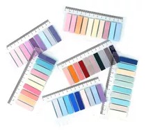 Pestañas Adhesivas Morandi Para Escribir En 60 Colores, Colo