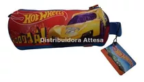 Cartuchera Canopla Tubo Un Cierre Hot Wheels Cresko Original