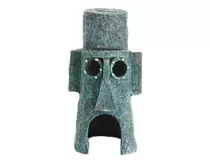 Figura Moai Resina ( Casa De Calamardo) Serie Bob Esponja