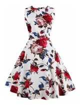 Vestido Vintage Pin Up, Swing Y Años 50, Rockabilly Va 193