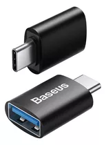 Adaptador Baseus Tipo C Macho A Usb Hembra Otg Mini Usbc Otg