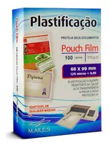 Plástico Para Plastificação Mares Cpf Sus 66x99 0,05mm 100un