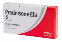 Prednisone® Efa 5 Mg X 20 Tabletas (prednisona)