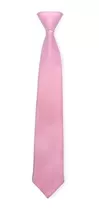 Corbata Infantil Escolar Clip-gancho Metalico Varios Colores